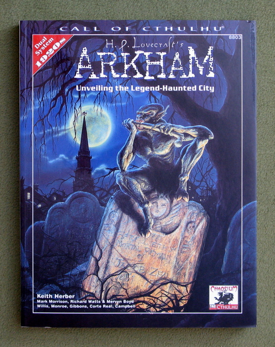 Image for H.P. Lovecraft's Arkham: Unveiling the Legend-Haunted City (Call of Cthulhu Roleplaying)