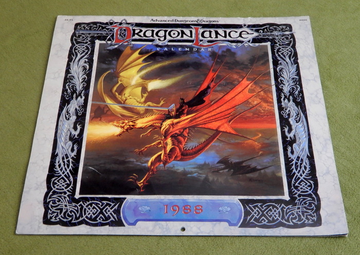 Image for 1988 Advanced Dungeons & Dragons Calendar: Dragonlance