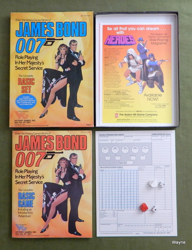 Image for James Bond 007: Role Playing in Her Majesty's Secret Service (Basic Set)