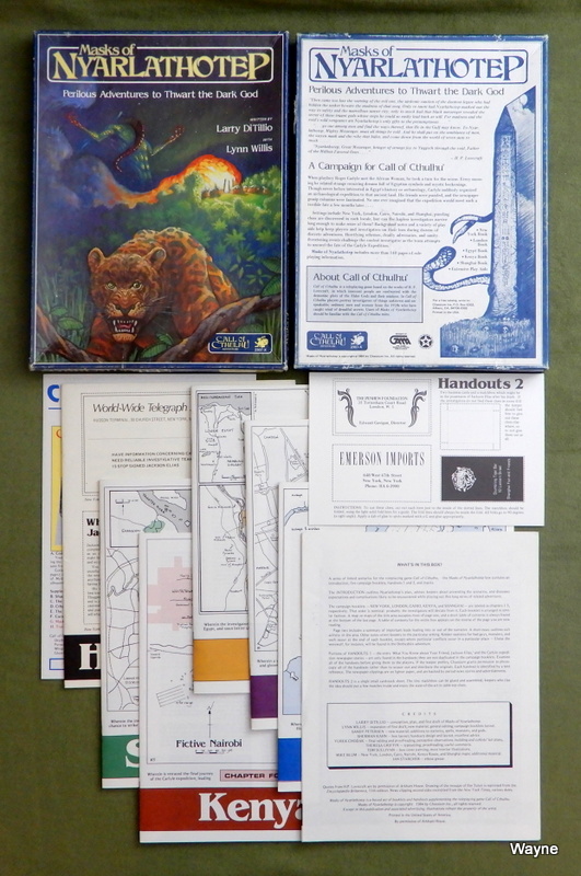 Image for Masks of Nyarlathotep, 1st Edition (Call of Cthulhu)