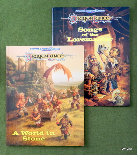 Image for A WORLD IN STONE & SONGS OF THE LOREMASTER (Dwarven Kingdoms of Krynn)