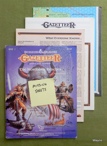Image for The Northern Reaches (D&D Gazetteer GAZ7) - NO BUILDING SHEETS