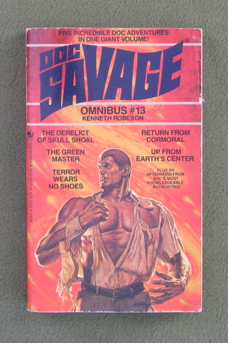 Image for Doc Savage Omnibus #13: The Derelict of Skull Shoal, The Green Master, Terror Wears No Shoes, Return From Cormoral, Up From Earth's Center
