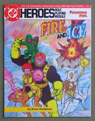 Image for Fire and Ice (DC Heroes RPG)