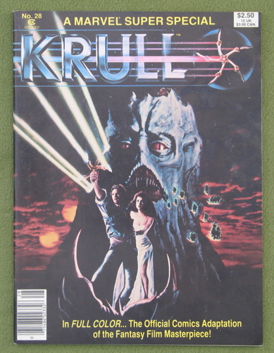 Image for Krull: A Marvel Movie Super Special