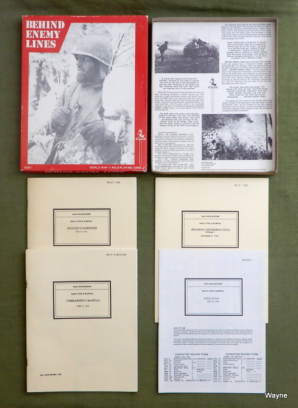 Image for Behind Enemy Lines: World War II Role-Playing Game