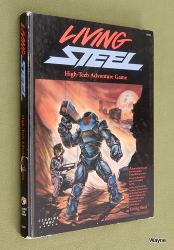Image for Living Steel: High-Tech Adventure Game