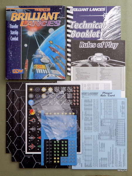 Brilliant Lances: Traveller Starship Combat Image for Brilliant Lances: Traveller Starship Combat