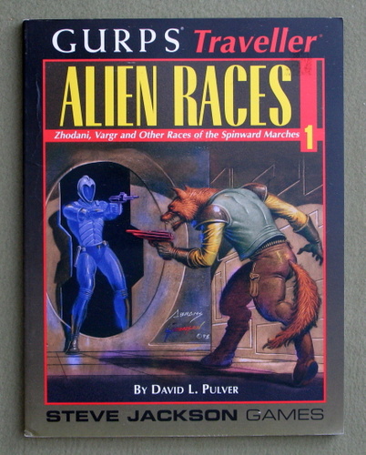 Image for Alien Races 1 : Zhodani, Vargr and Other Races of the Spinward Marches (GURPS Traveller)