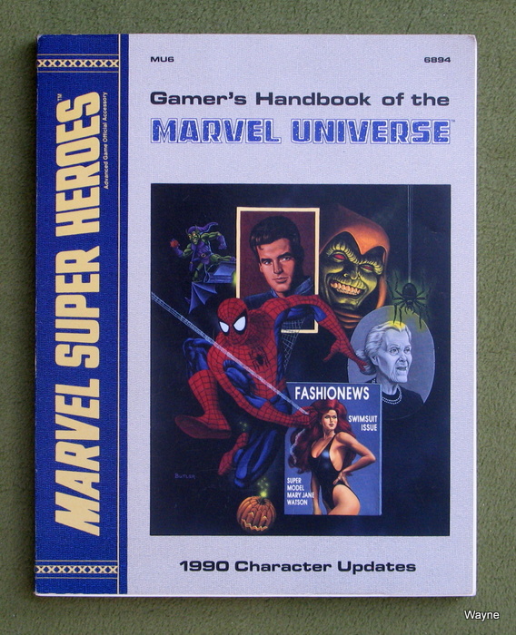 Image for Gamer's Handbook of the Marvel Universe: 1990 Character Updates (Marvel Super Heroes Assessory MU6)