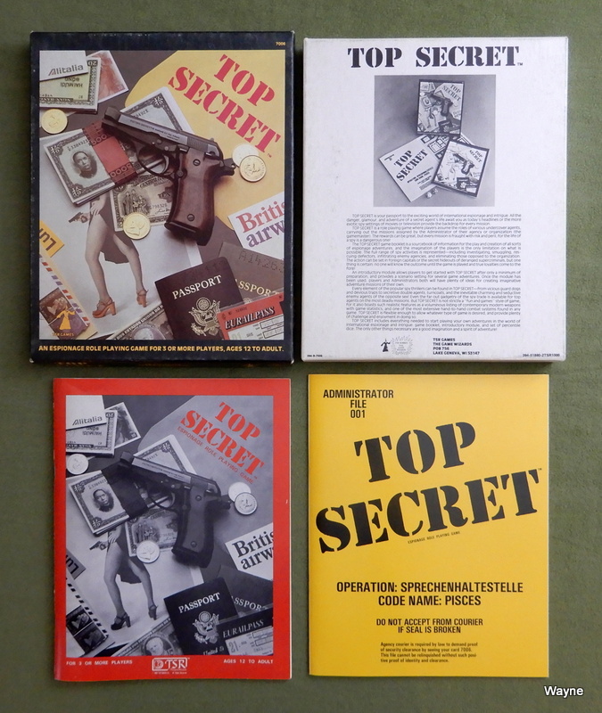 Image for Top Secret Espionage: Role-Playing Game