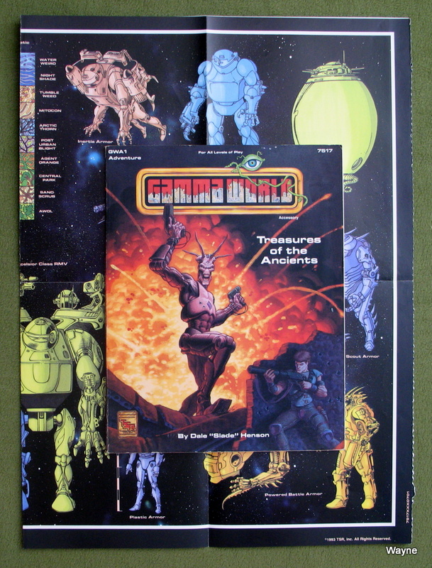Image for Treasures of the Ancients (Gamma World Accessory GWA1)