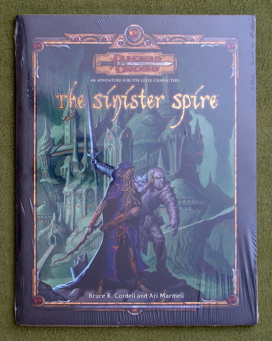 Image for The Sinister Spire (Dungeons & Dragons d20 3.5 Fantasy Roleplaying Adventure, 4th Level)