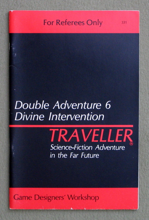 Image for Traveller Double Adventure 6: Divine Intervention / Night of Conquest - 1ST PRINT