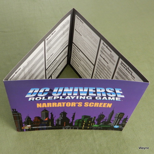 Image for DC Universe (DCU) Narrator's Screen - NO BOOKLET