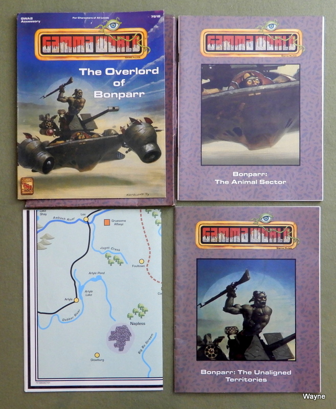 Image for The Overlord of Bonparr (Gamma World 4th Edition Accessory GWA2)