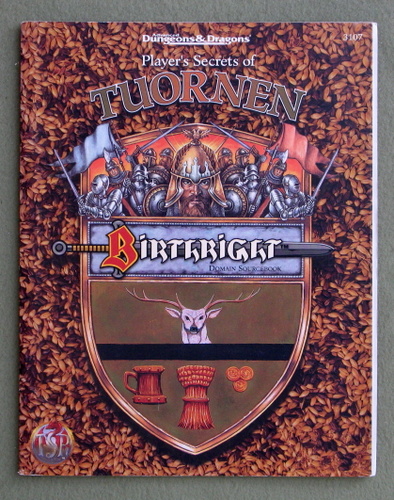 Image for Player's Secrets of Tuornen (Advanced Dungeons & Dragons: Birthright Domain Sourcebook)