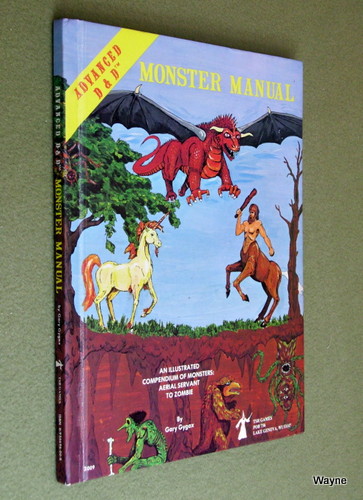 Image for Monster Manual (Advanced Dungeons & Dragons, 1st Edition)