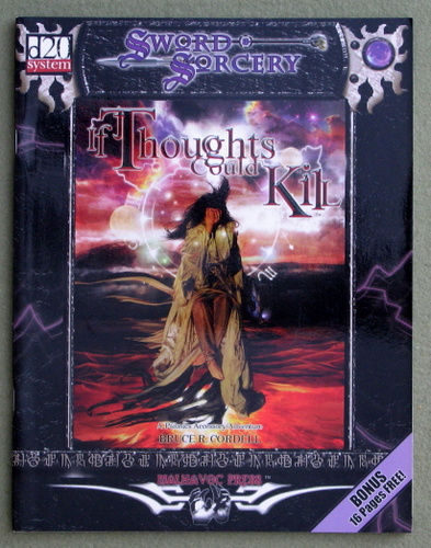 Image for If Thoughts Could Kill: A Psionic Accessory and Adventure (Dungeons & Dragons: D20 system)