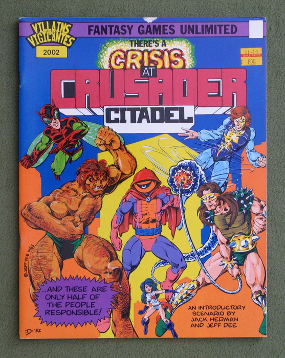 Image for There's a Crisis At Crusader Citadel (Villains & Vigilantes)