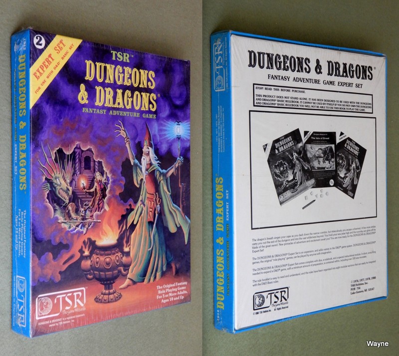 Dungeons & Dragons Expert Set - SHRINKWRAP Image for Dungeons & Dragons Expert Set - SHRINKWRAP