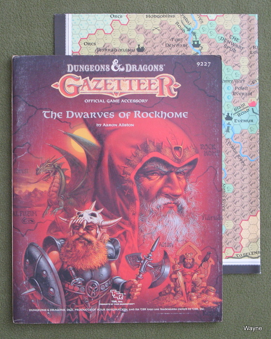 Image for The Dwarves of Rockhome (D&D Gazetteer GAZ6) - PLAY COPY