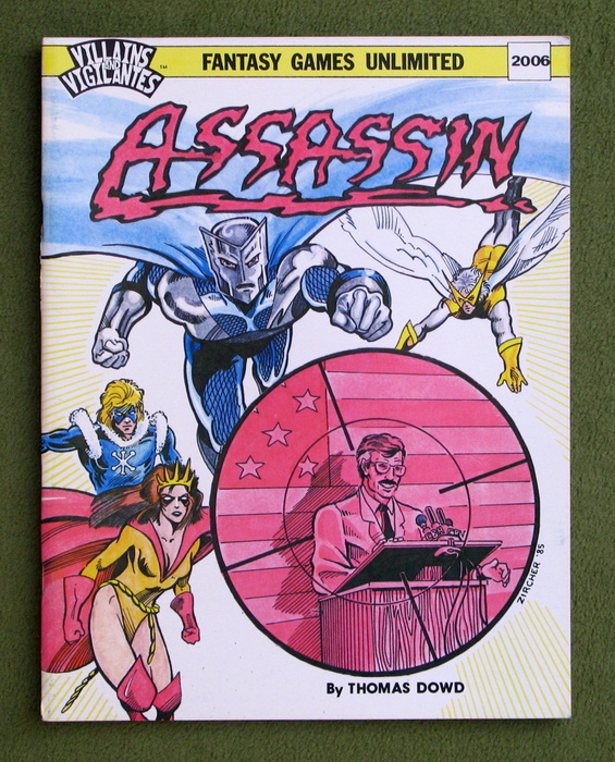 Image for Assassin (Villains & Vigilantes)