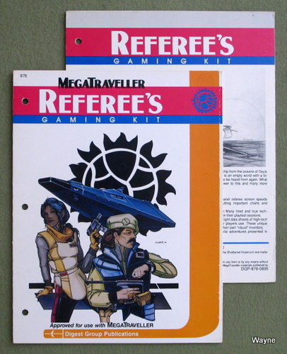 Image for MegaTraveller Referee's Gaming Kit - SCREENS ONLY