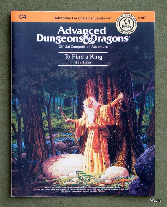 Image for To Find a King (Advanced Dungeons & Dragons module C4)