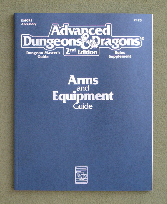 Image for Arms & Equipment Guide (Advanced Dungeons & Dragons Accessory DMGR3)