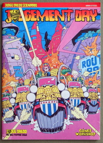 Judgement Day (Scenario for Judge Dredd the Role-Playing Game) Image for Judgement Day (Scenario for Judge Dredd the Role-Playing Game)