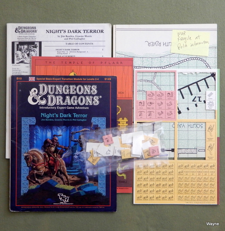 Night's Dark Terror (Dungeons & Dragons Module B10) - PLAY COPY Image for Night's Dark Terror (Dungeons & Dragons Module B10) - PLAY COPY