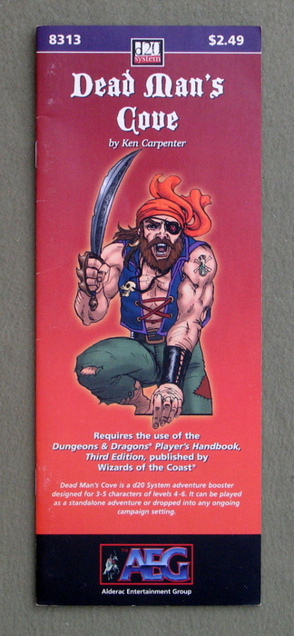 Image for Dead Man's Cove (Dungeons and Dragons, 3rd Edition: D20 System)