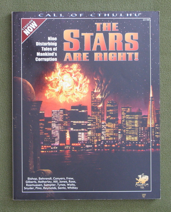 Image for The Stars Are Right! - Nine Disturbing Tales of Mankind's Corruption (Call of Cthulhu Horror Roleplaying)