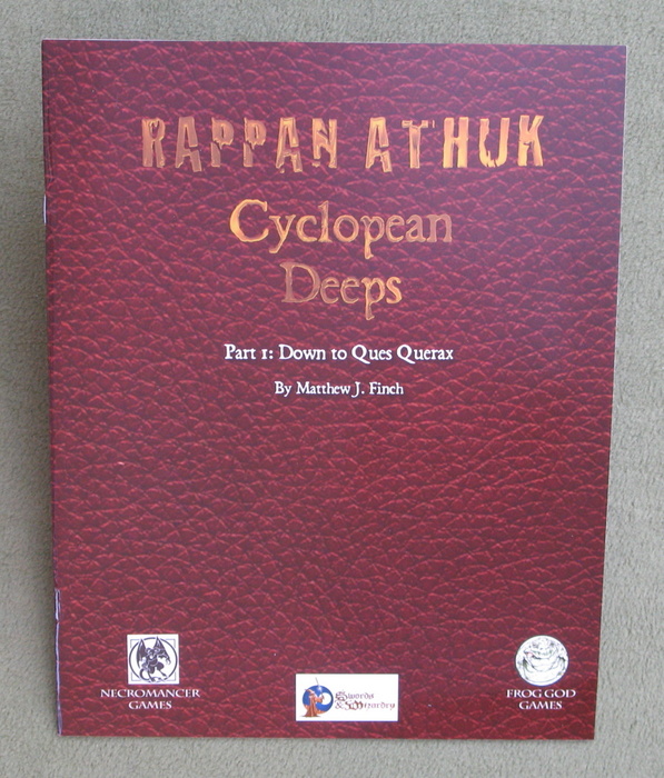 Image for Rappan Athuk - Cyclopean Deeps, Part 1: Down to Ques Querax (Swords & Wizardry)