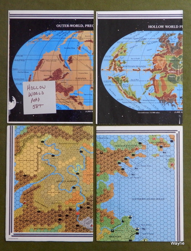 Image for Hollow World: MAP SET (Dungeons and Dragons)
