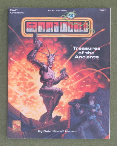 Image for Treasures of the Ancients (Gamma World Accessory GWA1)