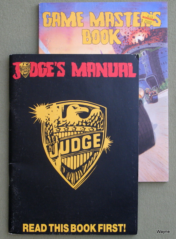 Judge Dredd: The Role-Playing Game - BOOKS ONLY Image for Judge Dredd: The Role-Playing Game - BOOKS ONLY