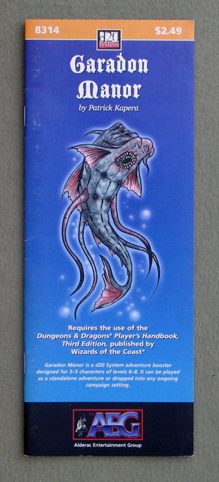 Image for Garadon Manor (Dungeons and Dragons, 3rd Edition: D20 System)