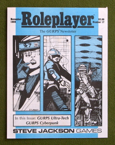 Image for Roleplayer, Number 17: The GURPS Newsletter (Magazine)