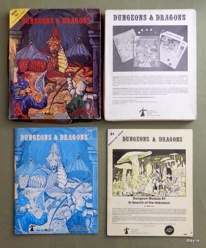 Dungeons and Dragons Basic Set (4th print) - PLAY SET