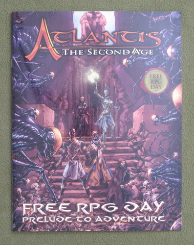 Image for Atlantis: The Second Age - Free RPG Day 2016 - Prelude to Adventure