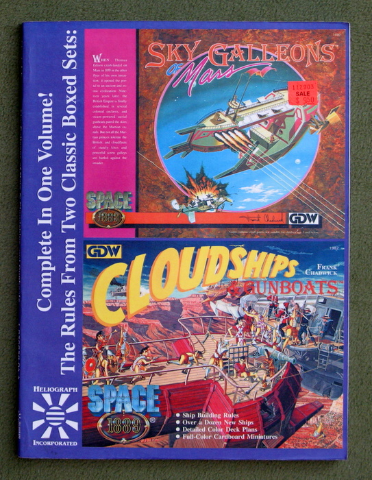 Image for Sky Galleons of Mars / Cloudships & Gunboats (Space 1889 Sci-Fi Roleplaying)