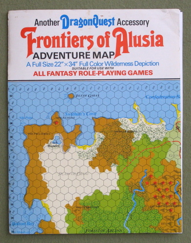 Image for Frontiers of Alusia: Adventure Map (Dragonquest) - PLAY SET
