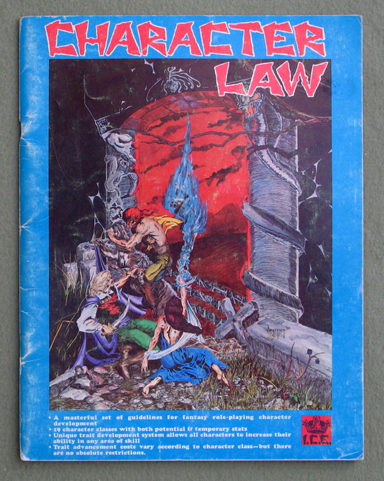 Character Law, 1st Edition (Rolemaster) - PLAY COPY Image for Character Law, 1st Edition (Rolemaster) - PLAY COPY