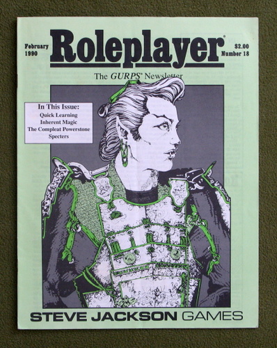 Image for Roleplayer, Number 18: The GURPS Newsletter (Magazine)