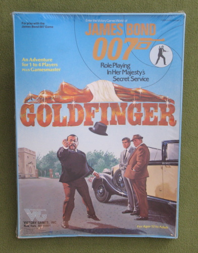 Image for Goldfinger (James Bond 007 RPG) - LIDLESS EDITION