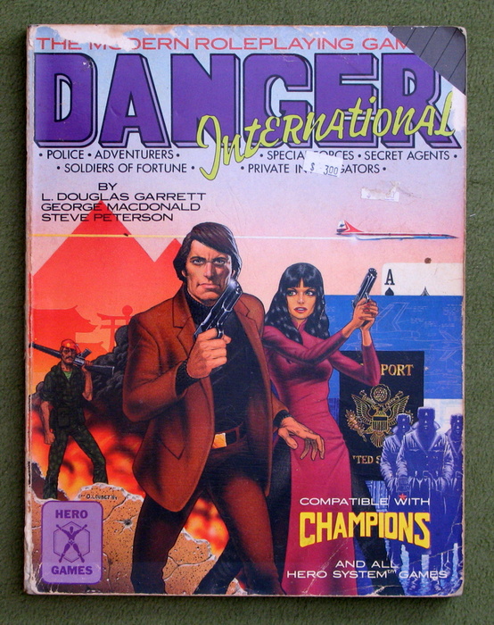 Image for Danger International: The Modern Roleplaying Game - PLAY COPY