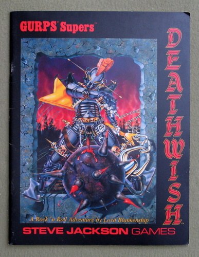 Image for Deathwish (GURPS Supers)