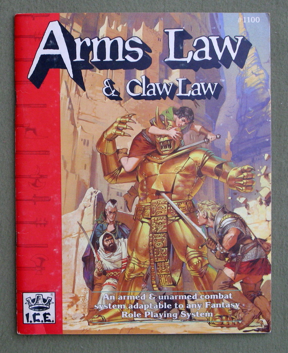 Arms Law & Claw Law (Rolemaster 2nd Edition, Revised) Image for Arms Law & Claw Law (Rolemaster 2nd Edition, Revised)